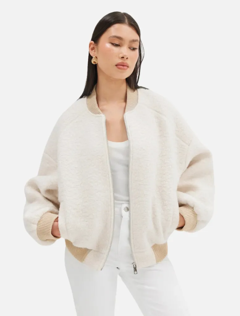 Alanna Boucle Bomber -*Bubish Hot