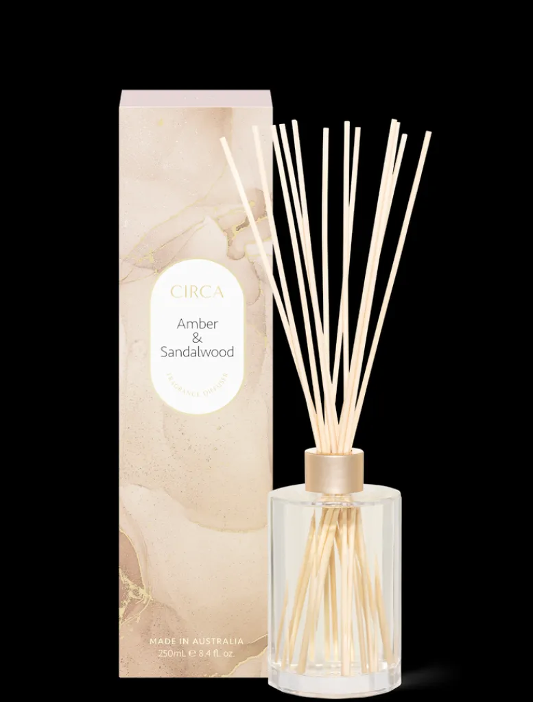 Amber & Sandalwood Fragrance Diffuser 250ml*Circa Home Best