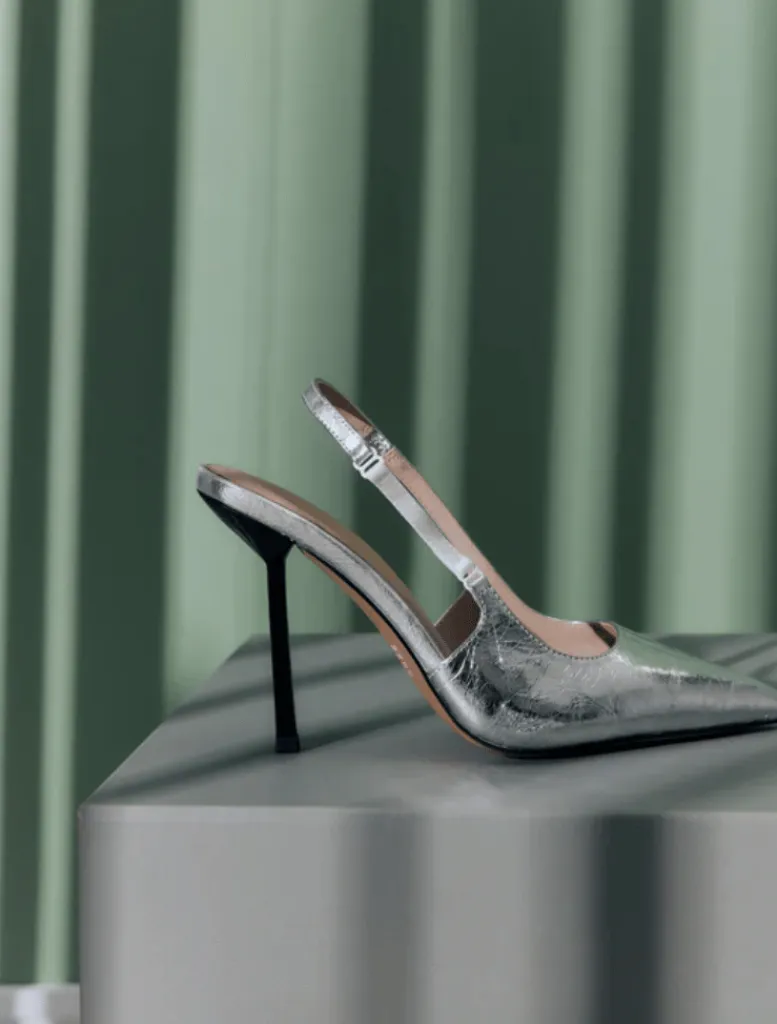 Aylah Pump Metallic Leather -*Lana Wilkinson Online