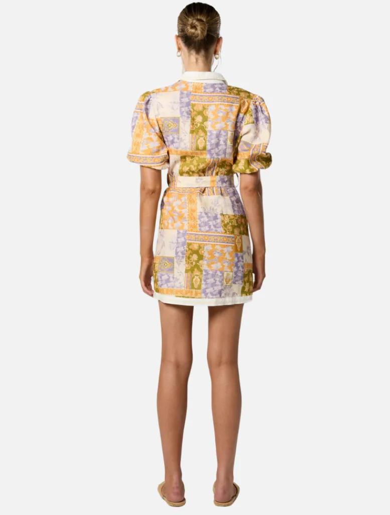 Billie Button Up Short Dress -*Winona New