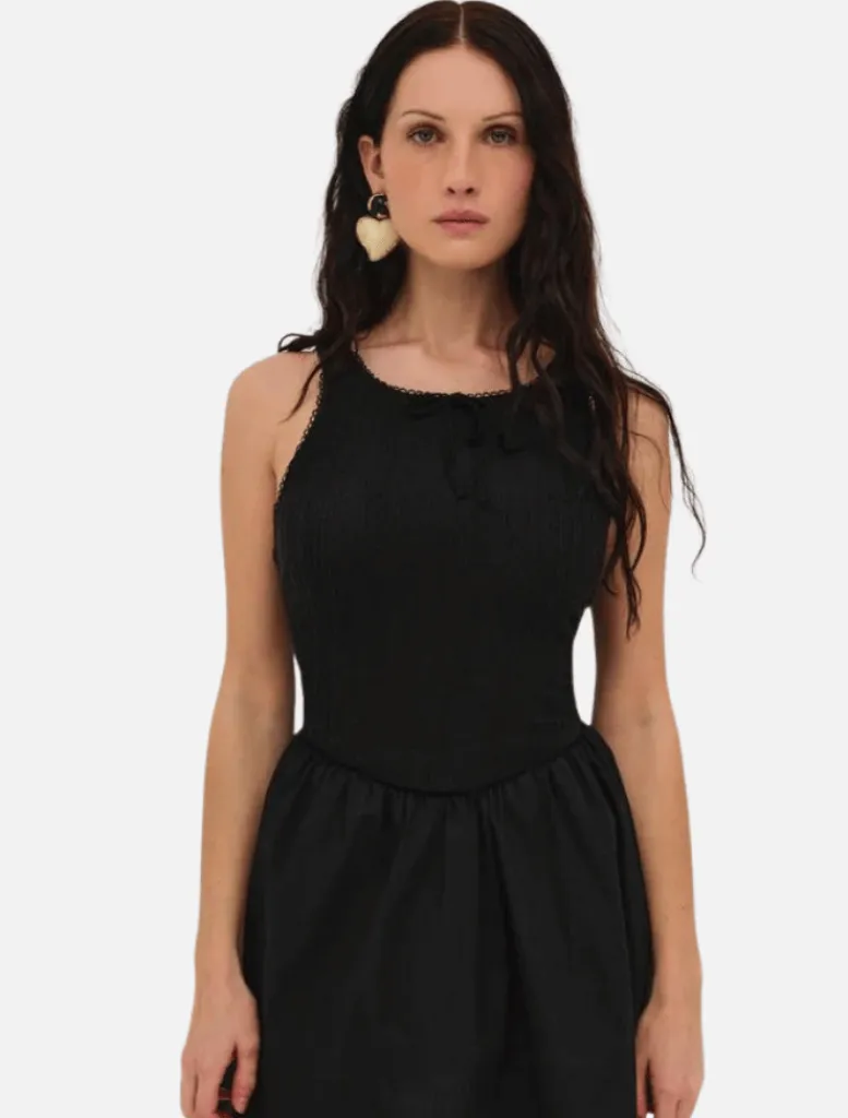 Billie Pointelle Mini Dress -*For Love & Lemons Outlet