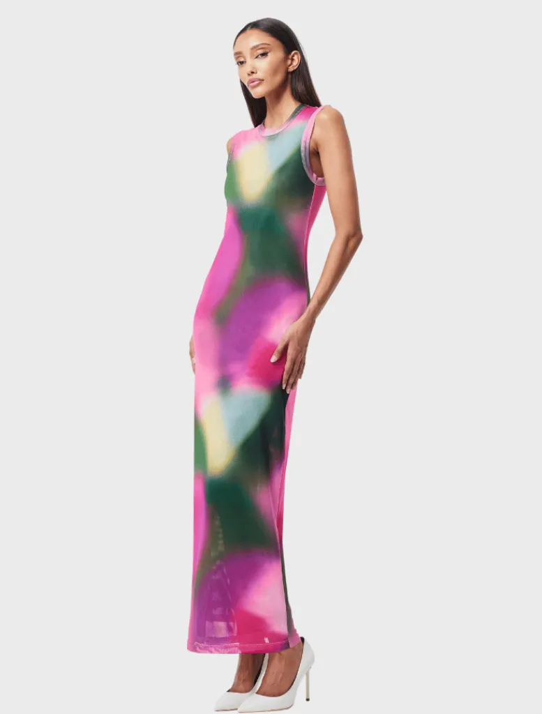 Blurred Midi Dress -*Mossman Sale