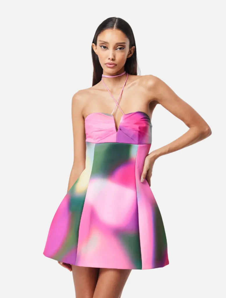 Blurred Mini Dress -*Mossman Outlet