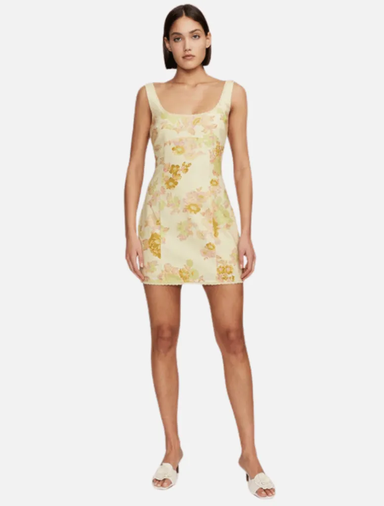 Carlotta Mini Dress Citrus -*Ownley Clearance