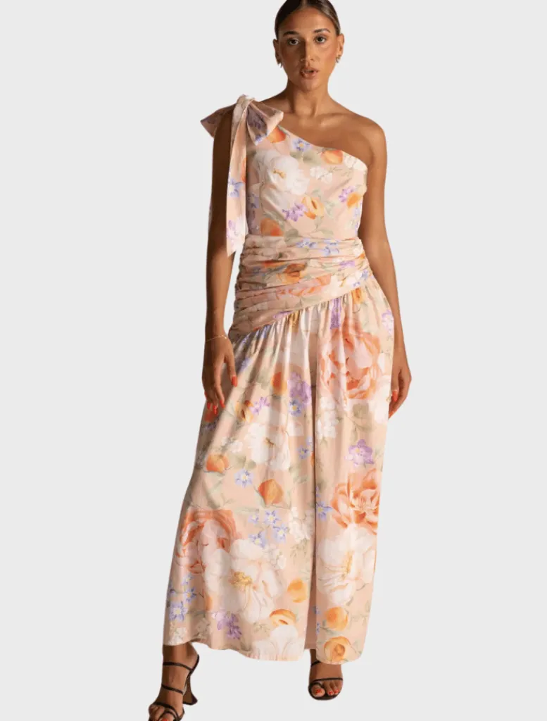 Claudia Maxi Dress – Peachy Floral*Zanetta Cheap