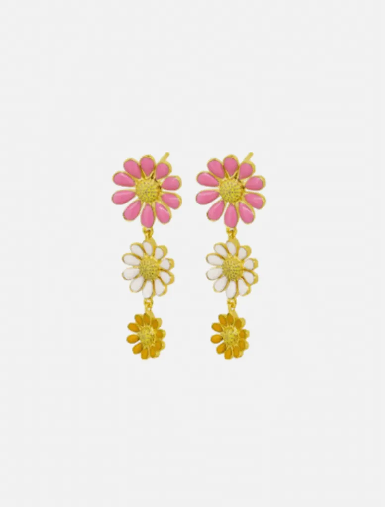 Daisy Drop Earrings -*Jolie and Deen Online