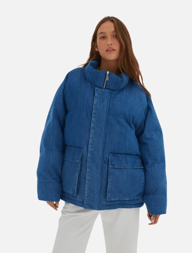 Denim Puffer -*Toast Society Sale