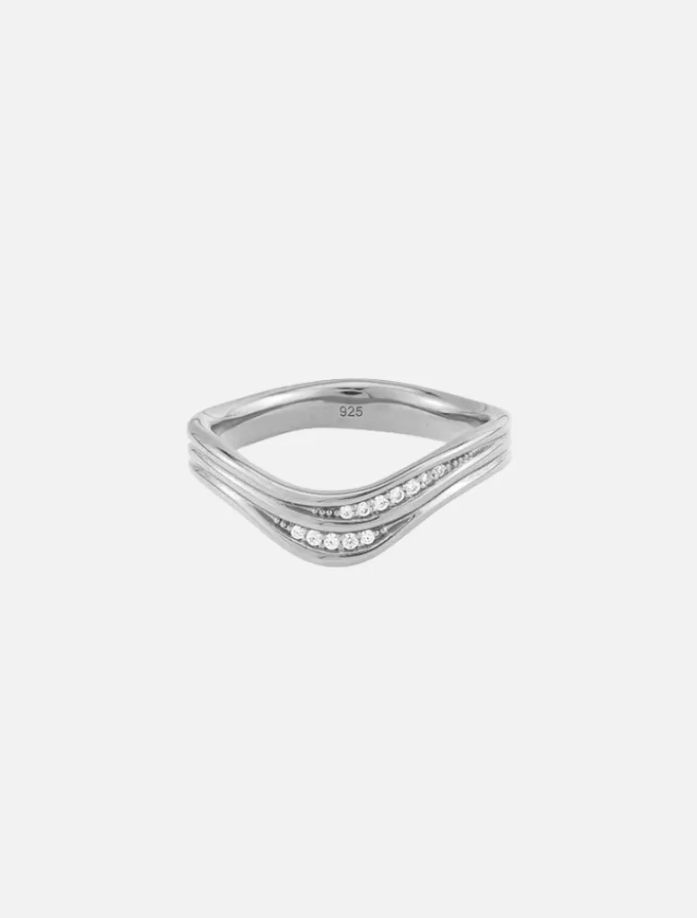 Paulina Ring -Silver*Jolie and Deen Online