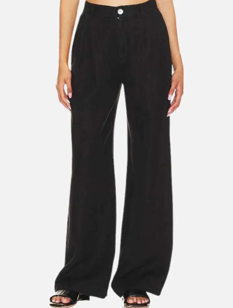 Pleated Wide Leg Trousers -*Bella Dahl Clearance