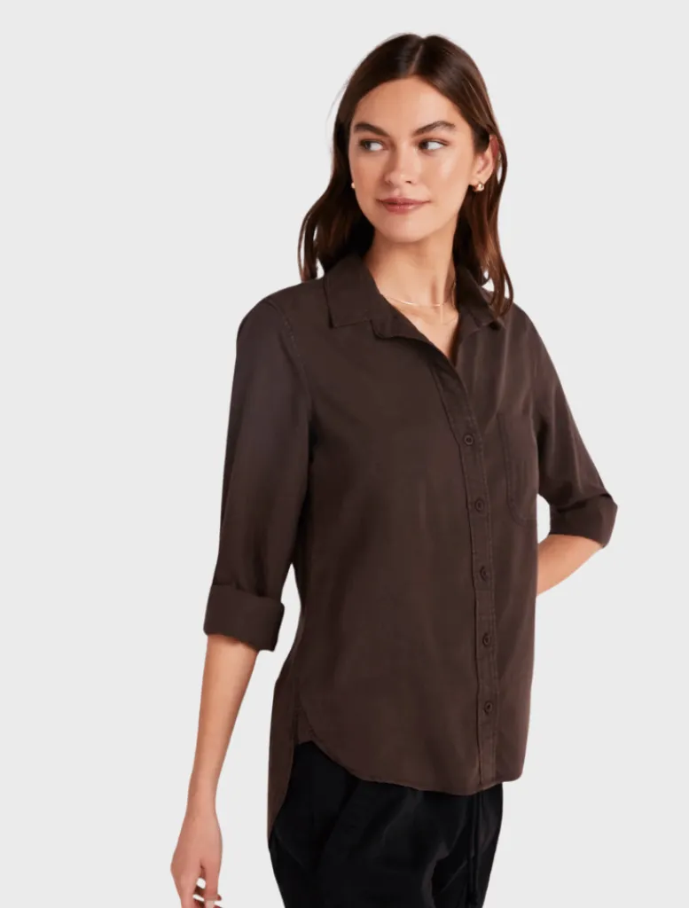 Split Back Button down -*Bella Dahl Sale