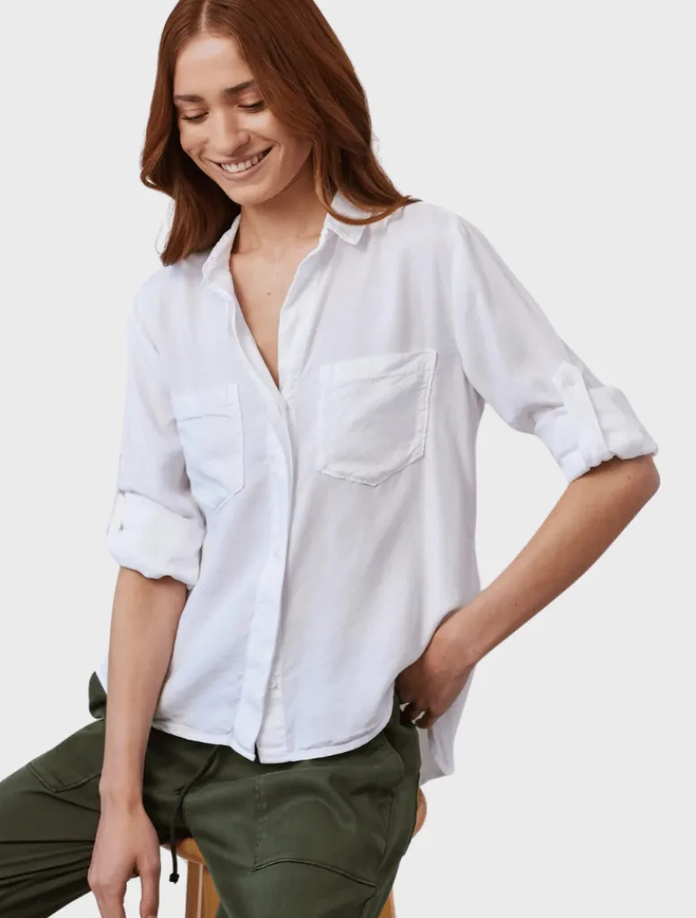 Split Back Button Down -*Bella Dahl Shop