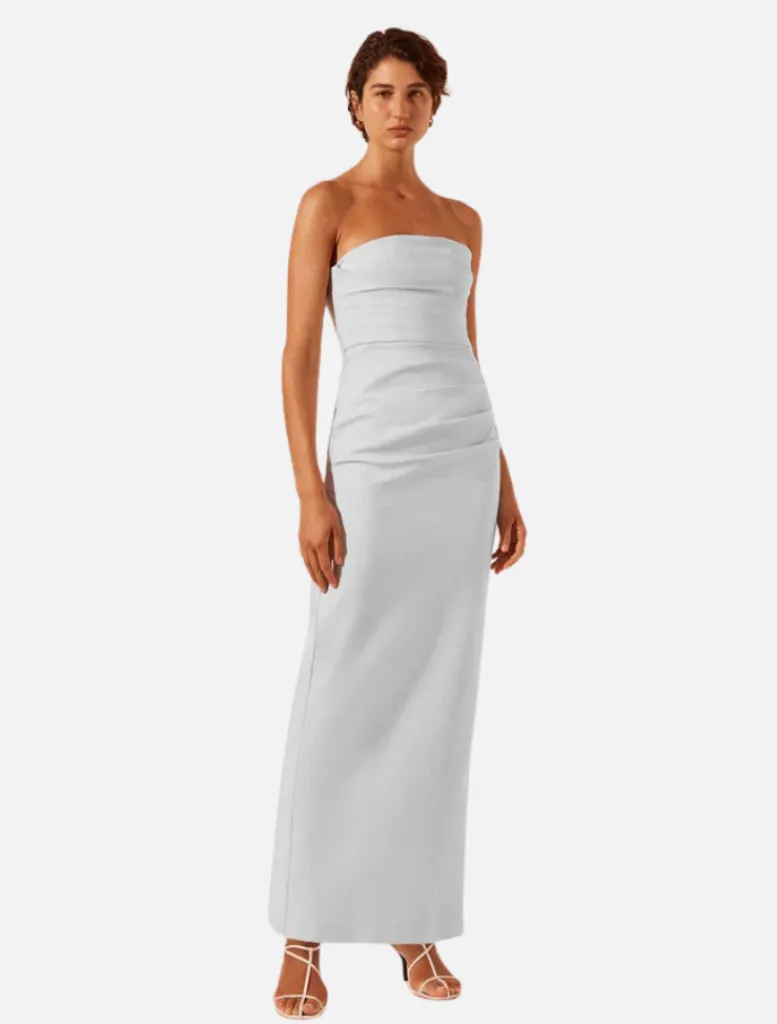 Strapless Draped Maxi Dress -*Shona Joy Cheap