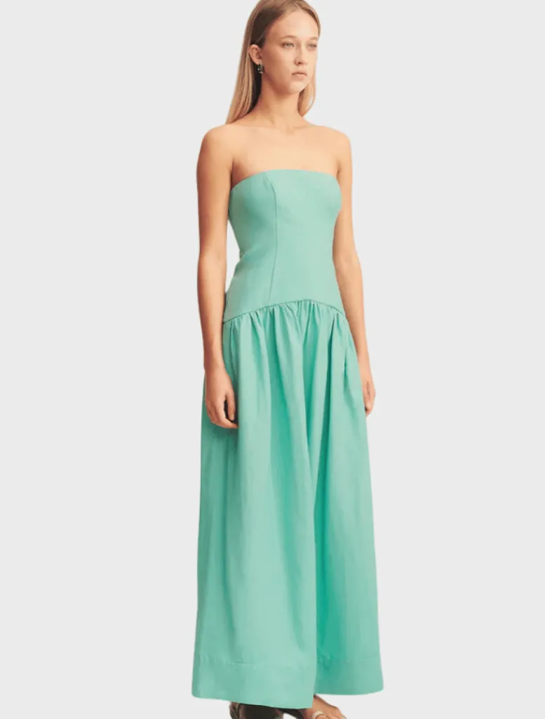 Strapless Panelled Maxi Dress -*Shona Joy Cheap