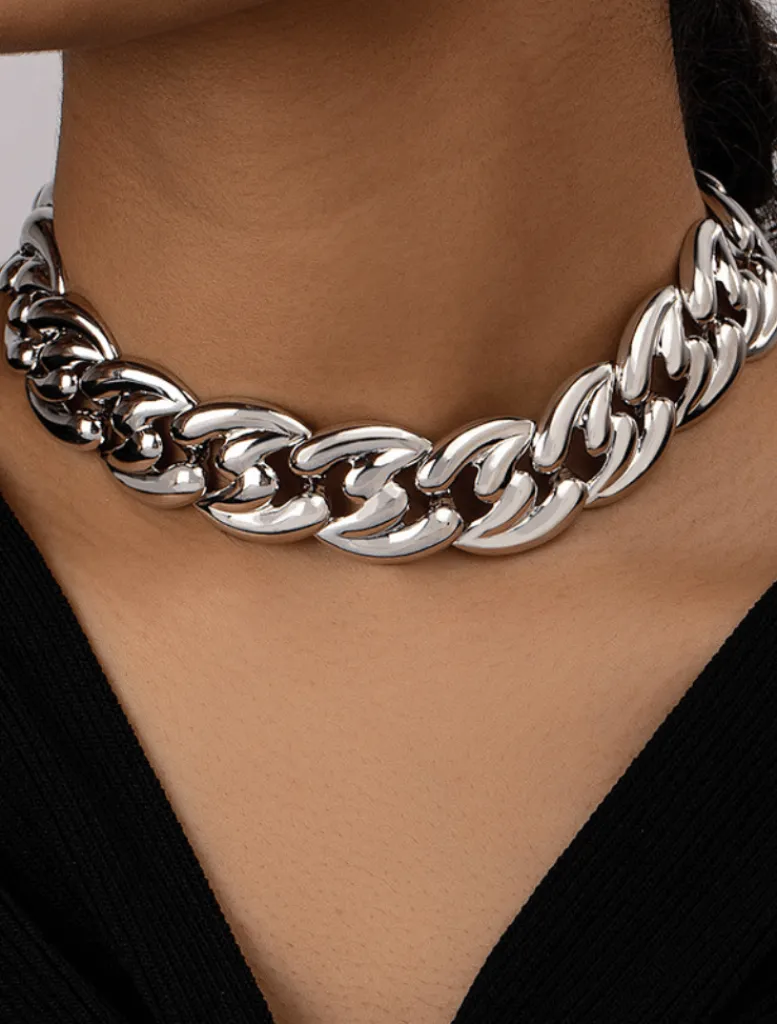 Twist Chain Choker -*Insurge Clothing Best Sale