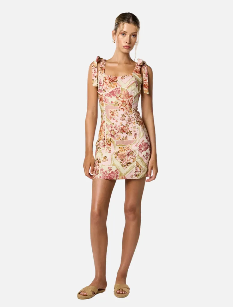 Vaugh Tie Short Dress -*Winona Fashion