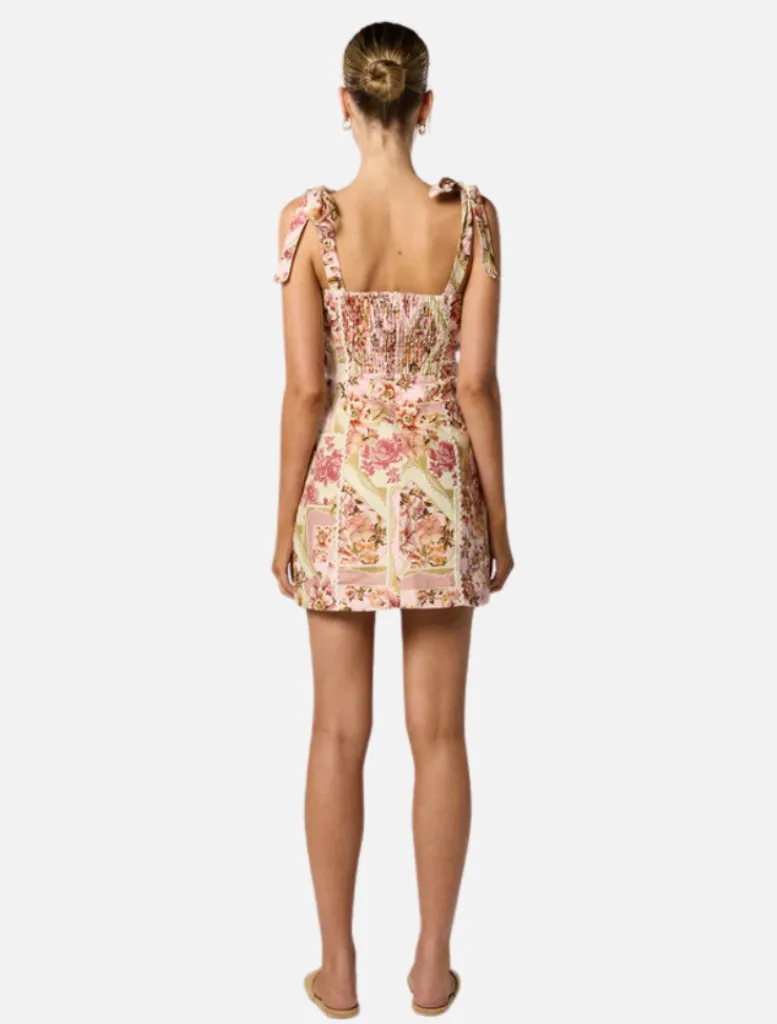 Vaugh Tie Short Dress -*Winona Fashion