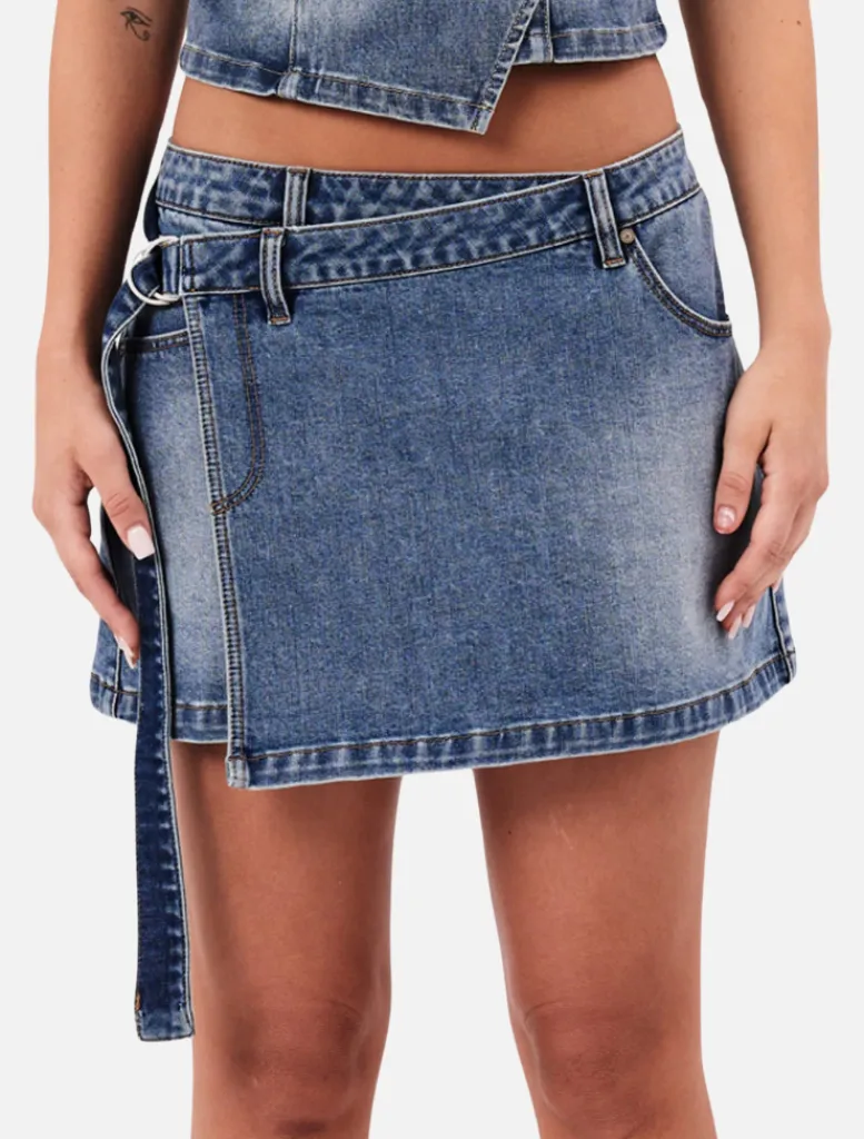 Wrap Skirt Dalia -*Abrand Outlet